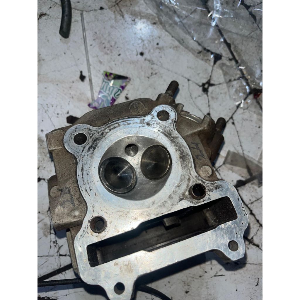 head mio 24 - 28 isi klep platuk blade as platuk sudah porting polish +manipul std udh porting