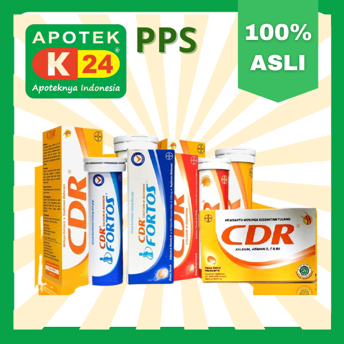 CDR Fortos Tablet Effervescent Kalsium Untuk Tulang Dan Gigi