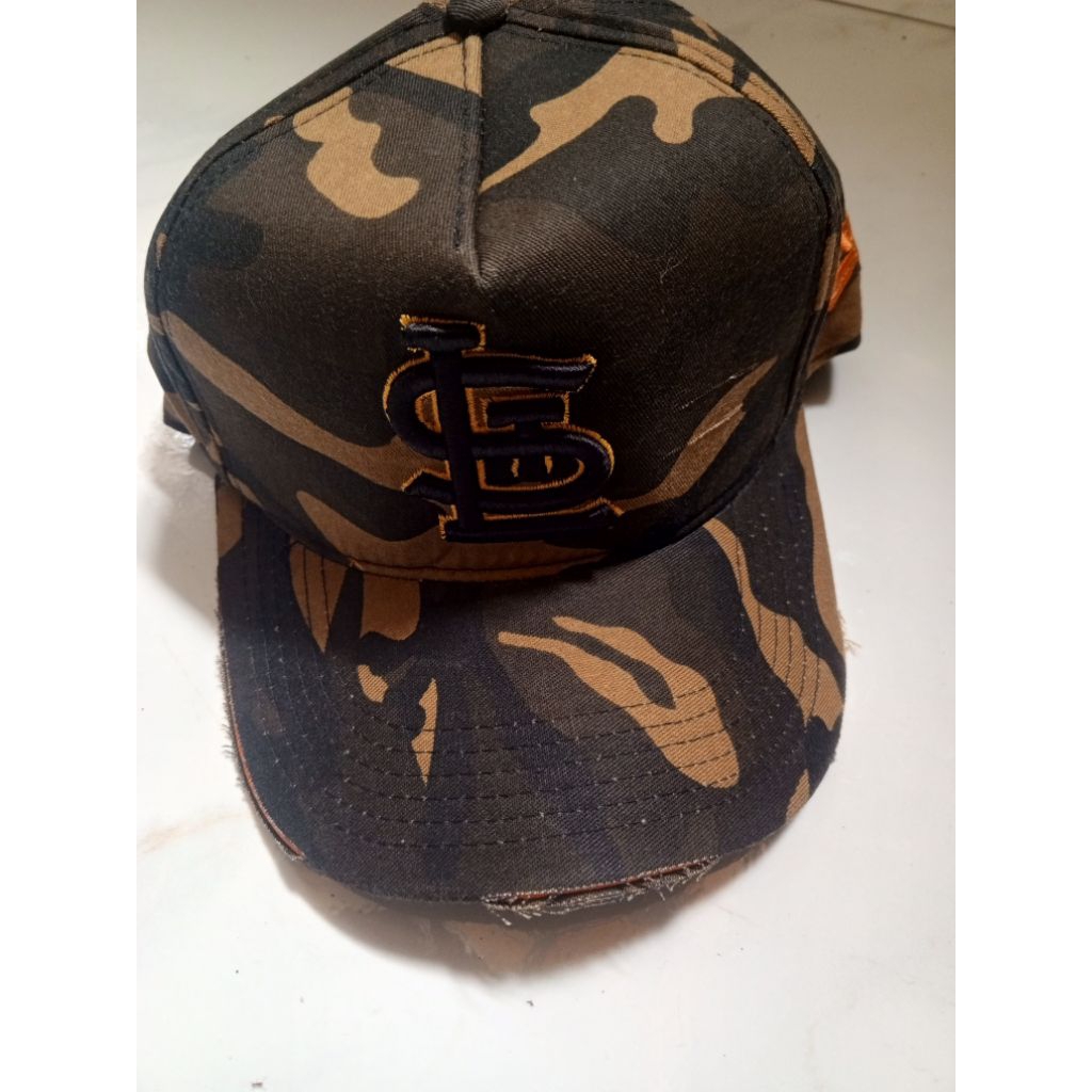 Topi Camo st.lois cardinal all size dewasa second