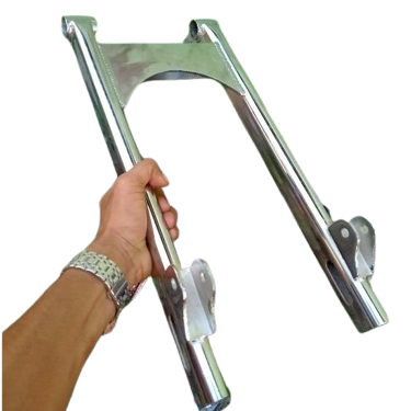 swing arm Grand Supra Revo model aitech bahan pipa besi tebal krom set stelan rantai+karet rantai