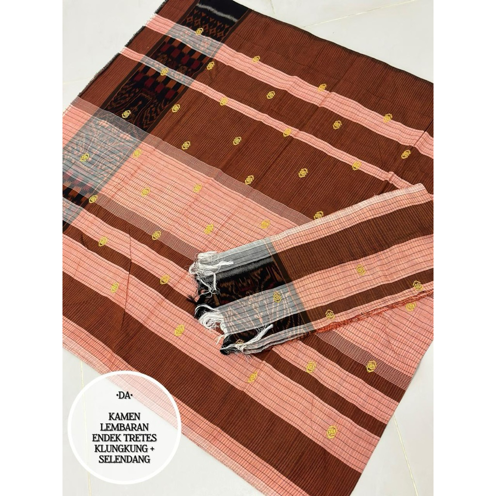 ENDEK TRETES KLUNGKUNG SET SELENDANG