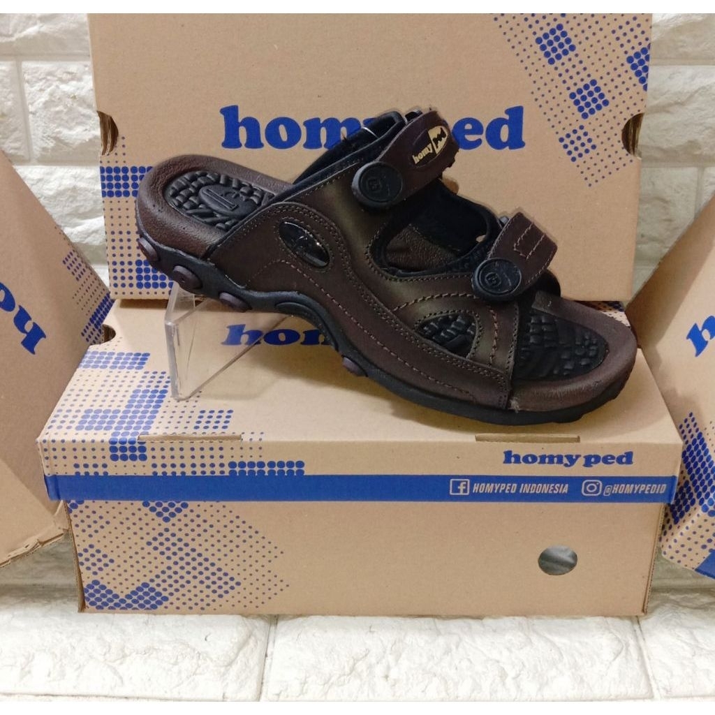 SANDAL HIKING PRIA HOMYPED MA 2031 COKLAT ORIGINAL
