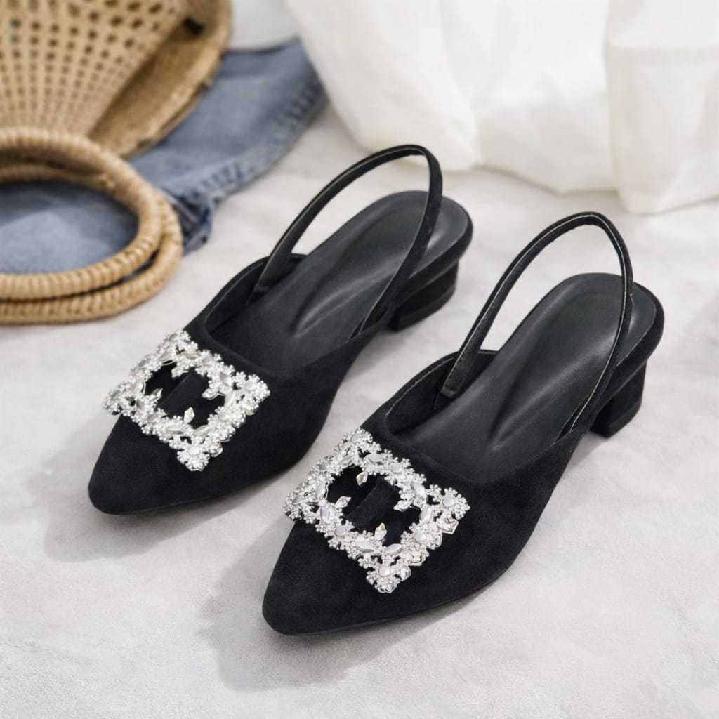 Sandal Anak Wanita Hak Tahu 3 CM Sandal Anak Wanita Kekinian usia 5 - 8 Tahun
