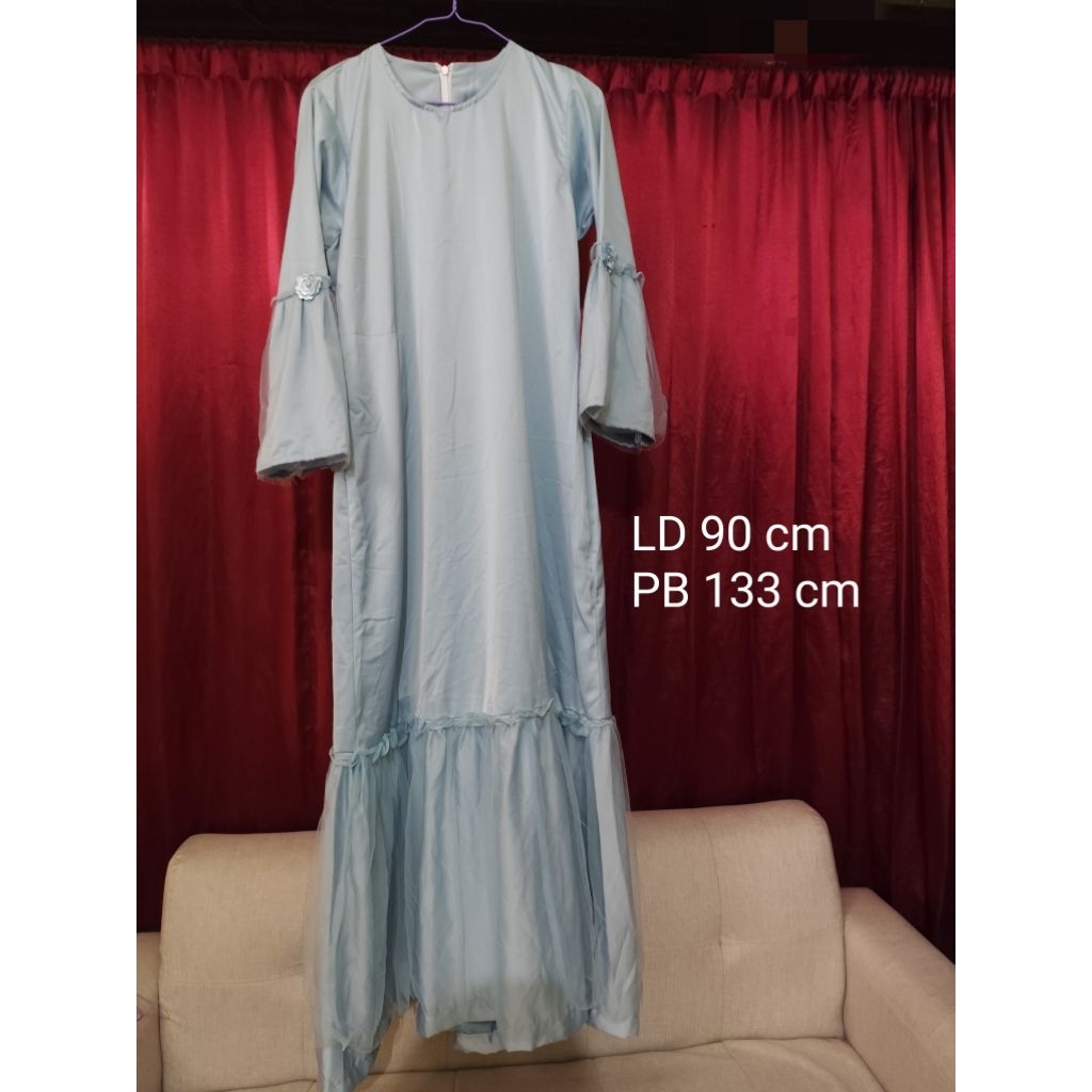 Gamis Satin preloved