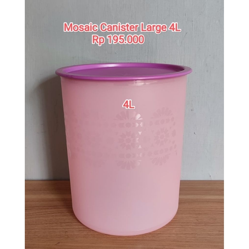 Mosaic Canister Large 4L