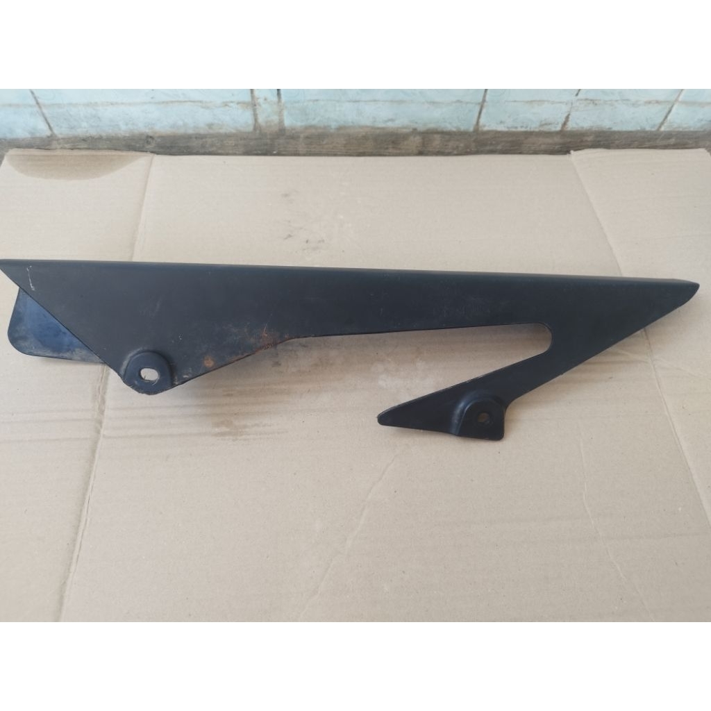 stengkas cover tutup rantai kawasaki Ninja 250 karbu original