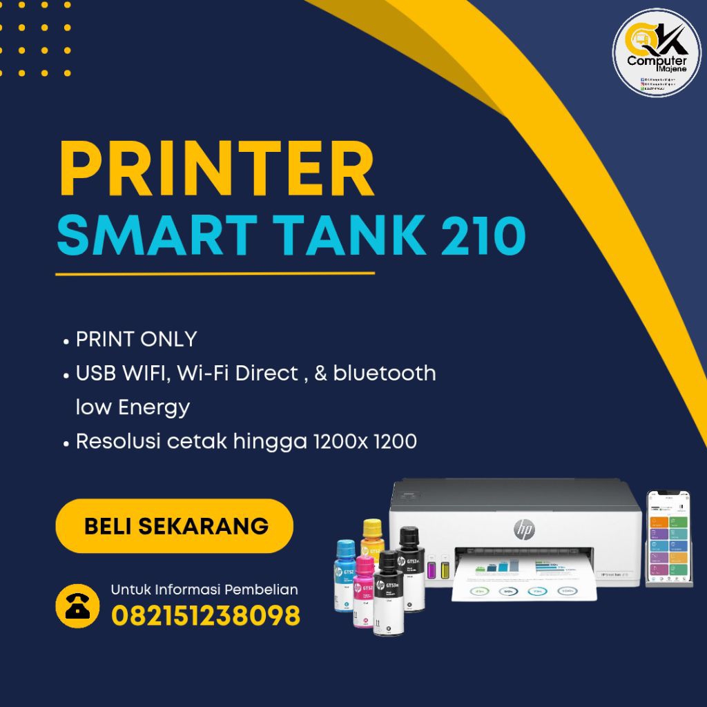 HP SMART TANK 210