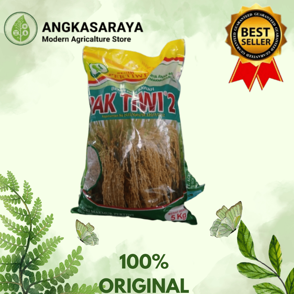 Benih Pertiwi - Benih Padi Pak Tiwi 2 (5 Kg)