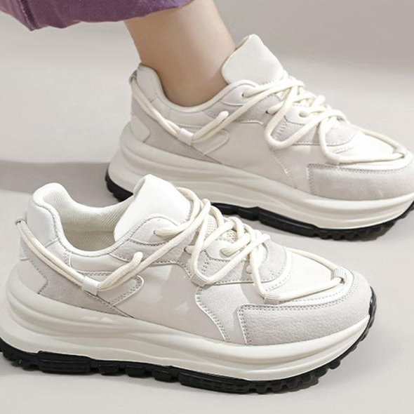 Beeyoo Sepatu Sneakers Olahraga Wanita Sepatu Warrior Casual Sepatu Fashion Korean Style Sepatu