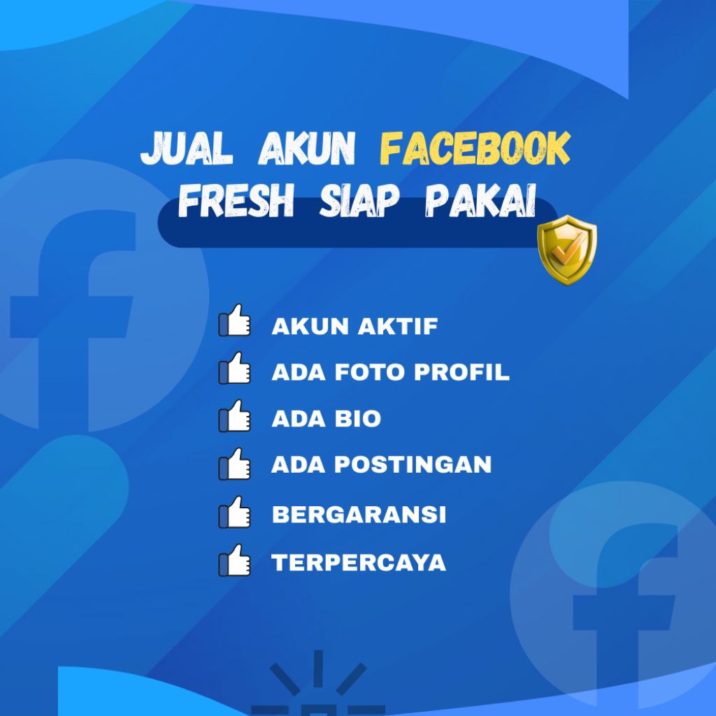 AKUN FACEBOOK FRESH AKUN FB BARU AKUN FACEBOOK AKTIF AKUN FACEBOOK AKUN FB MURAH