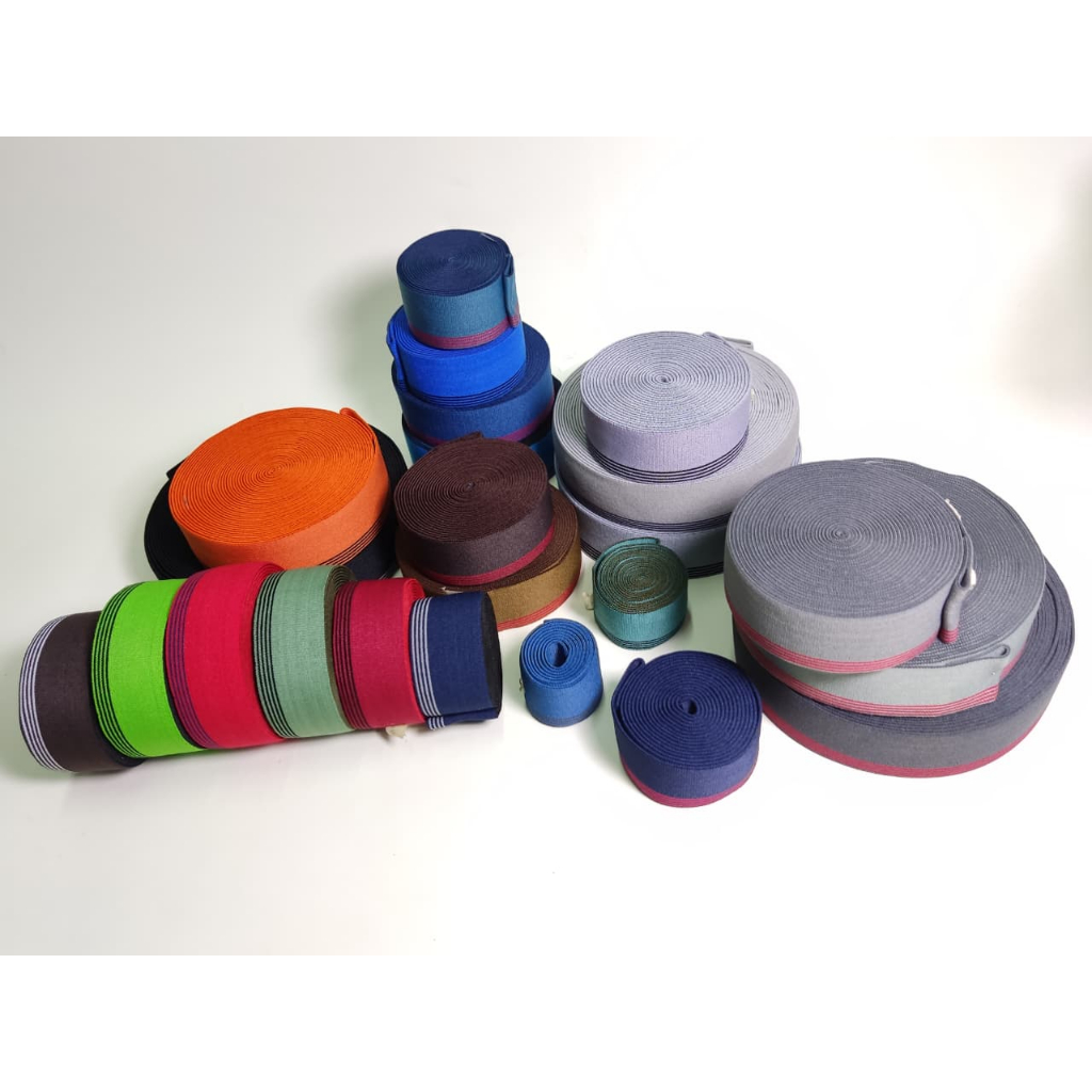 Webbing Motif List Garis | tali webbing | webbing elastis