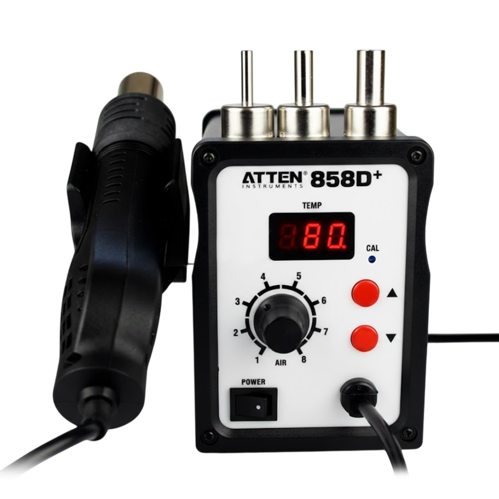 HOT AIR REWORK STATION DIGITAL CLASSIC ATTEN 858D+  ORIGINAL