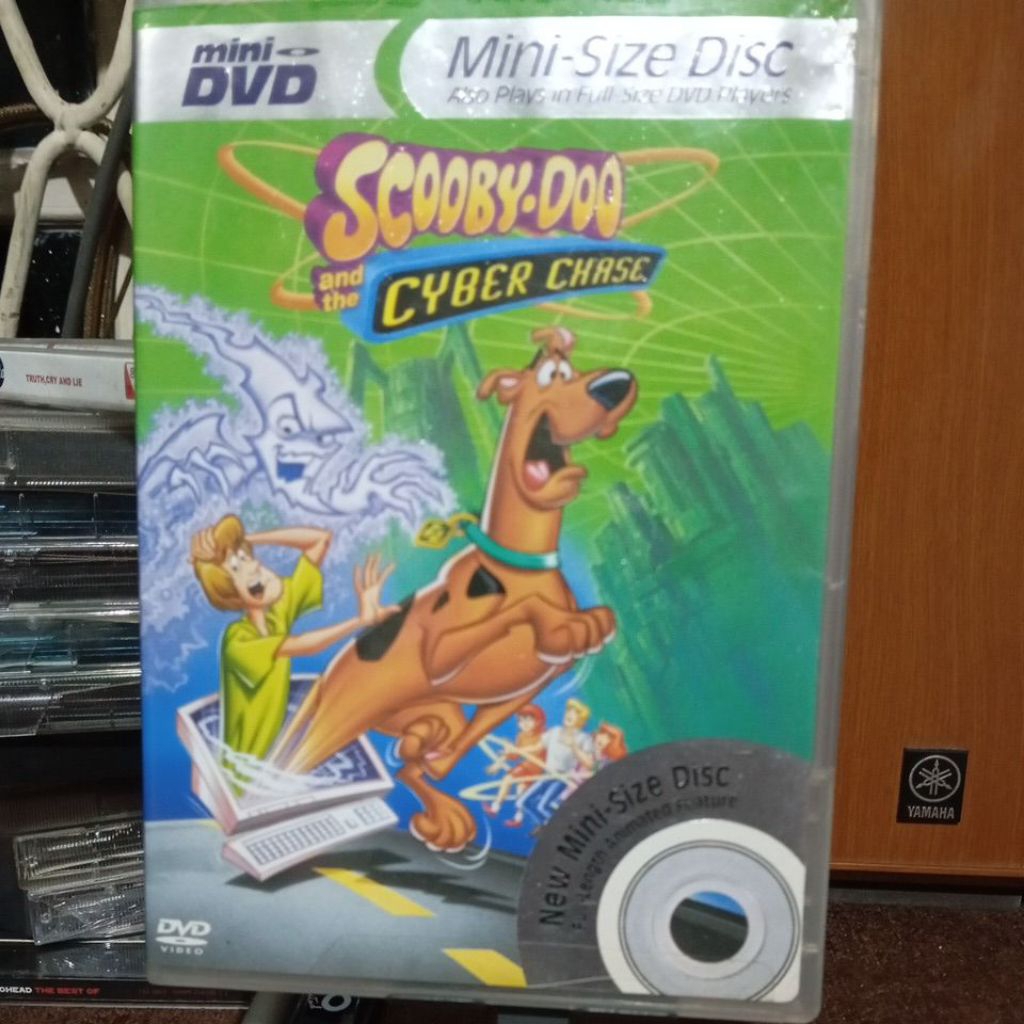 dvd original scooby doo and the cyber chase disc mini