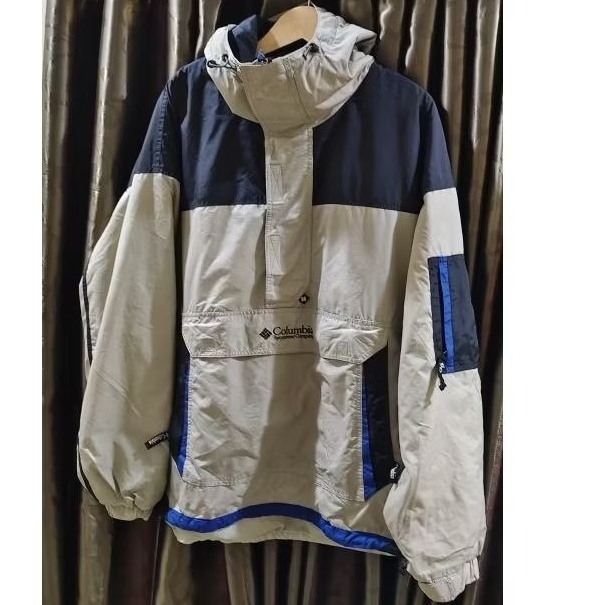 anorak jaket columbia kantong dora