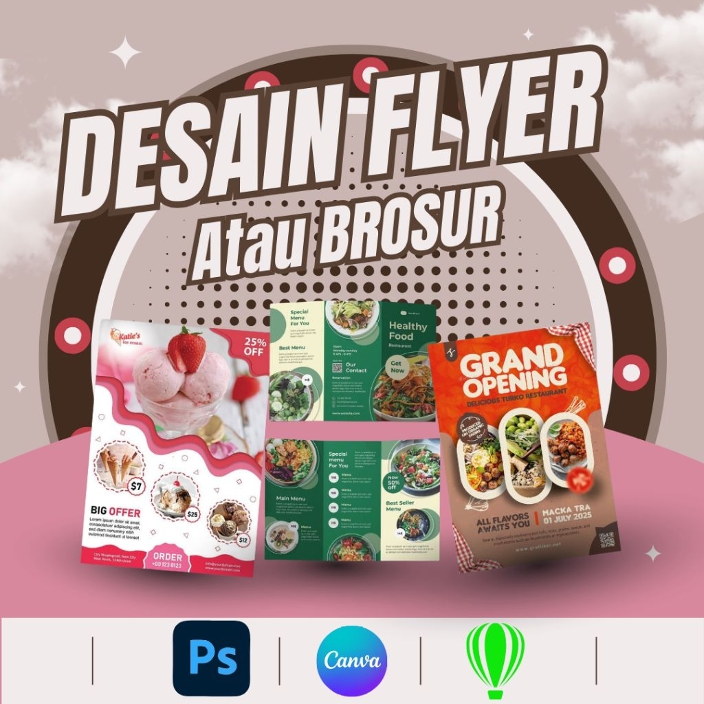 FLYER BROSUR EDIT JASA DESAIN FLYER BROSUR
