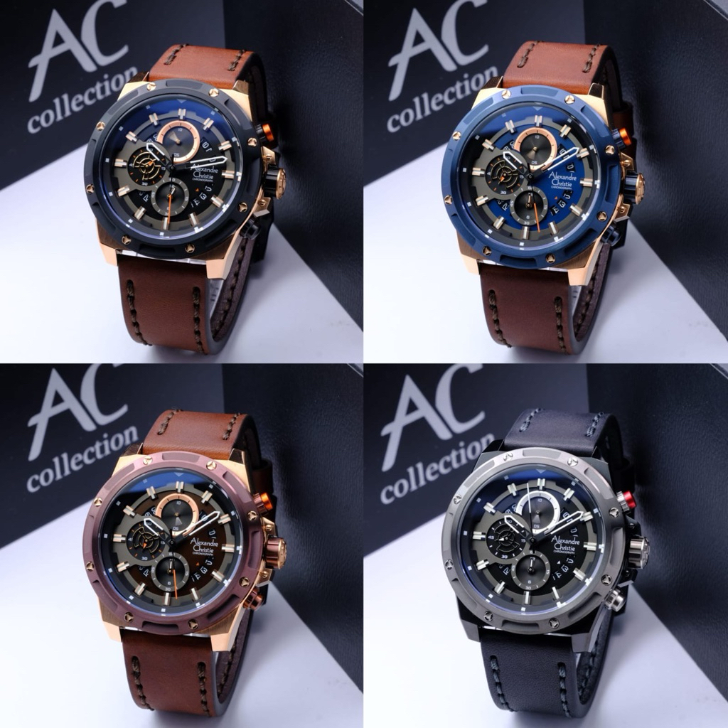 JAM TANGAN PRIA ALEXANDRE CHRISTIE AC6506 / AC 6506 / AC 6562 / AC 6564 / AC6664 / AC 6664 / AC6663 