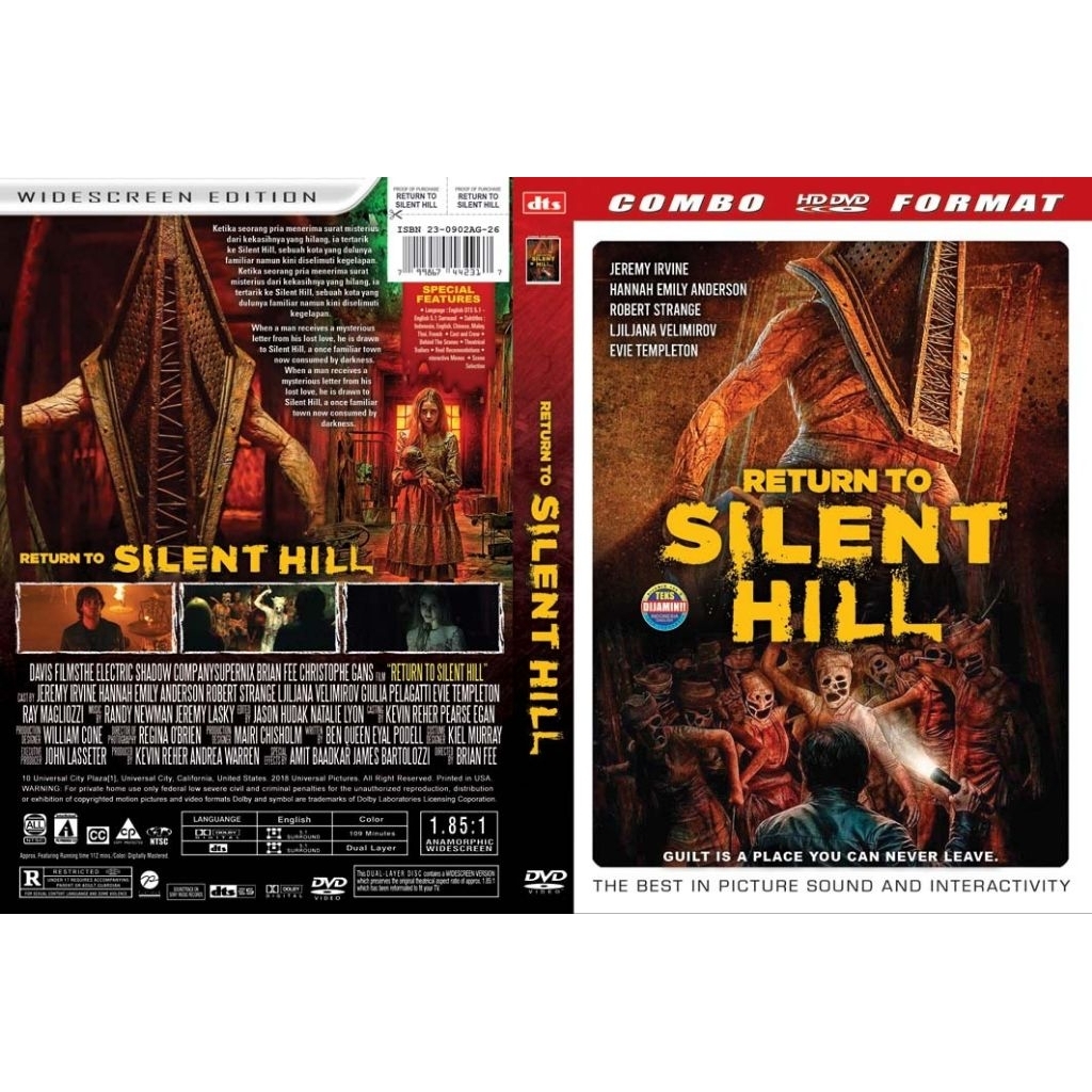 Dvd terbaru Return to  Silent hill 2026