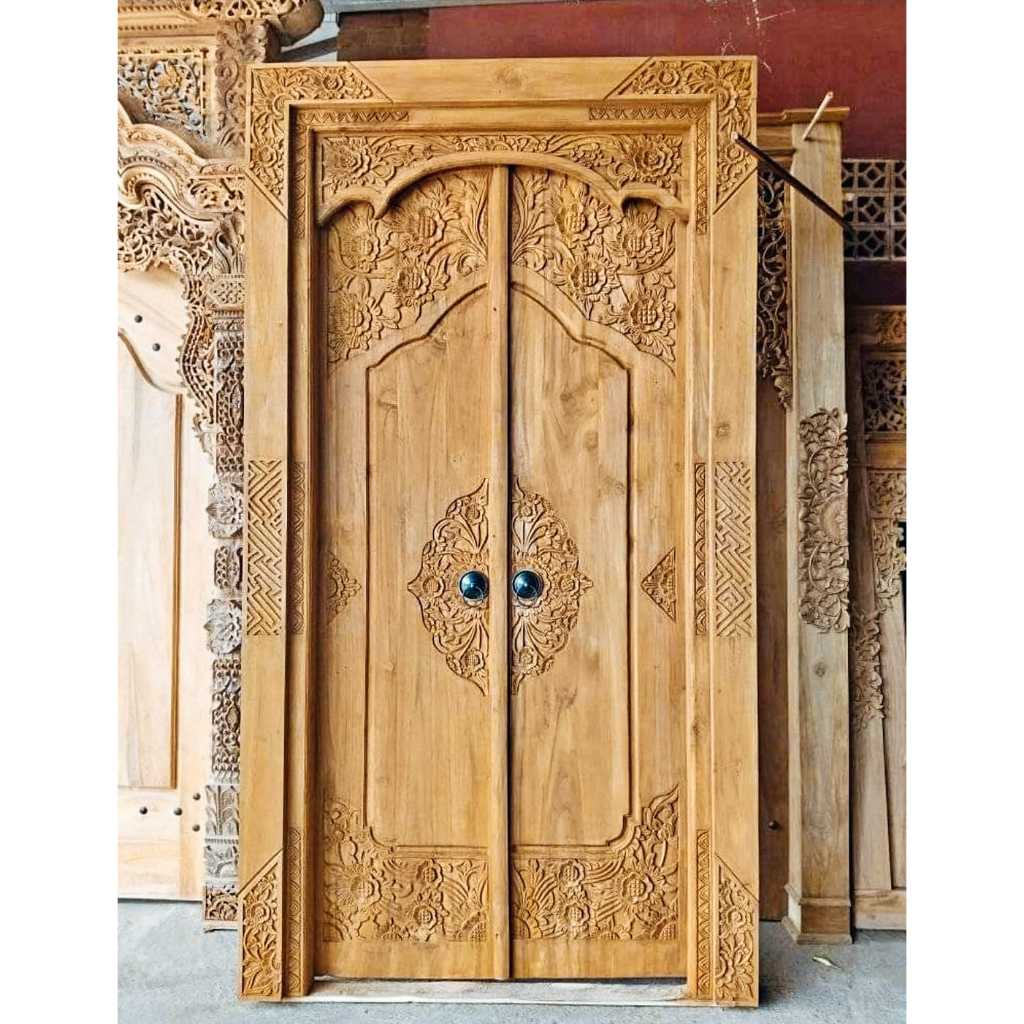 pintu ukir minimalis