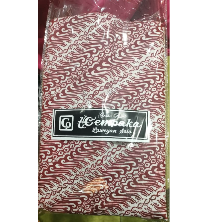 KAIN BATIK CAP MOTIF PARANG SAMURAI KECIL PER METER