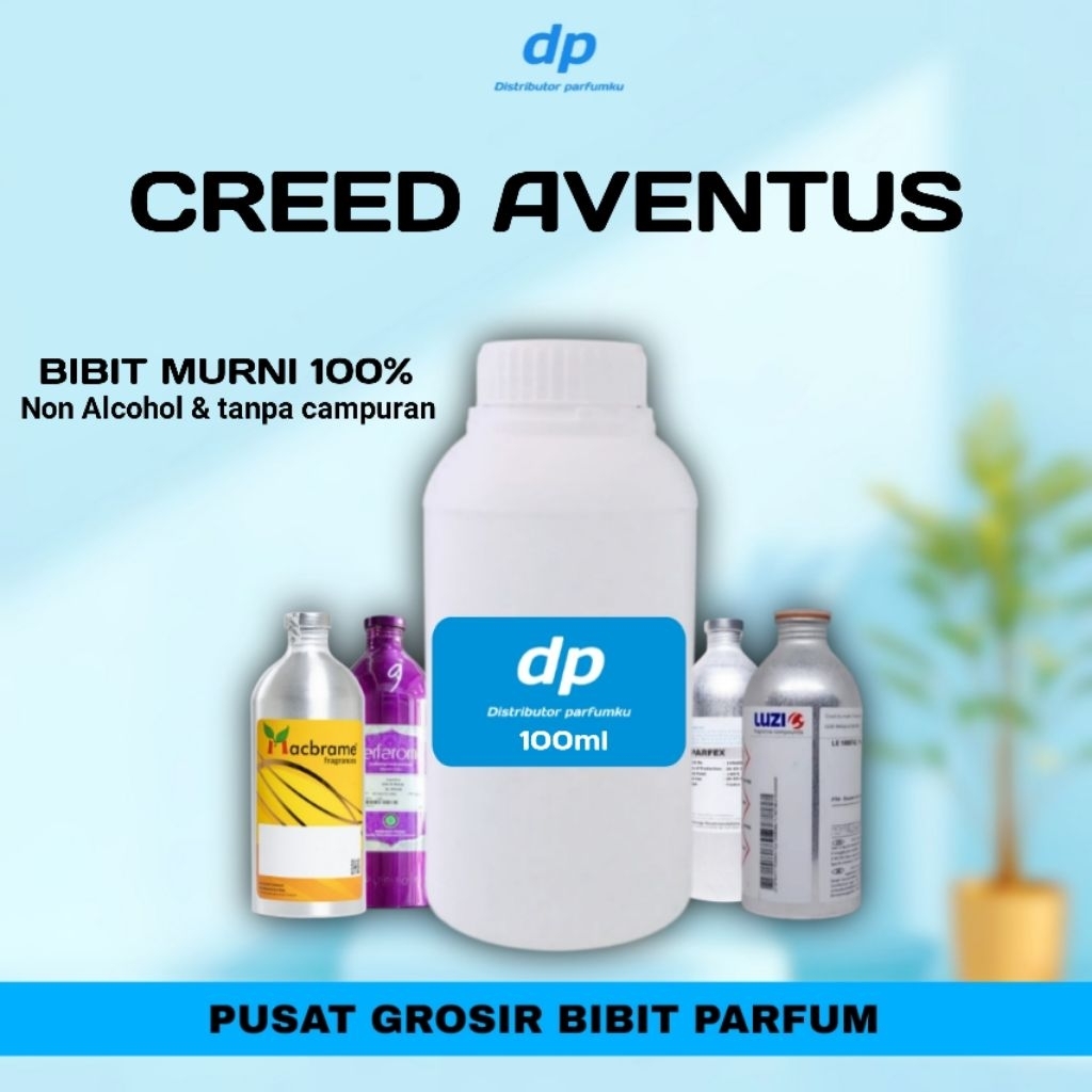 BIBIT MURNI 100% Creed Aventus 100ml repackage