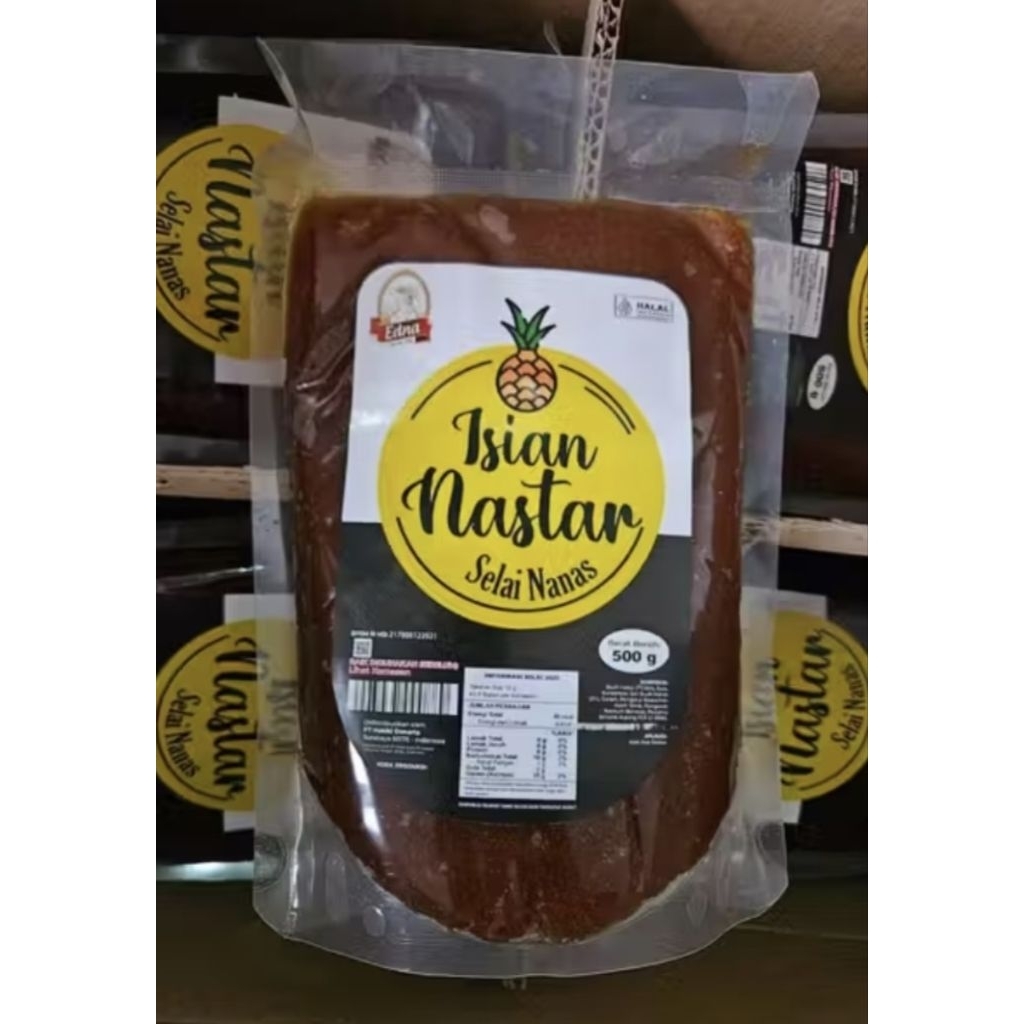Selai Nanas EDNA NASTAR 500gr - Selai Nanas Untuk Nastar 250gr