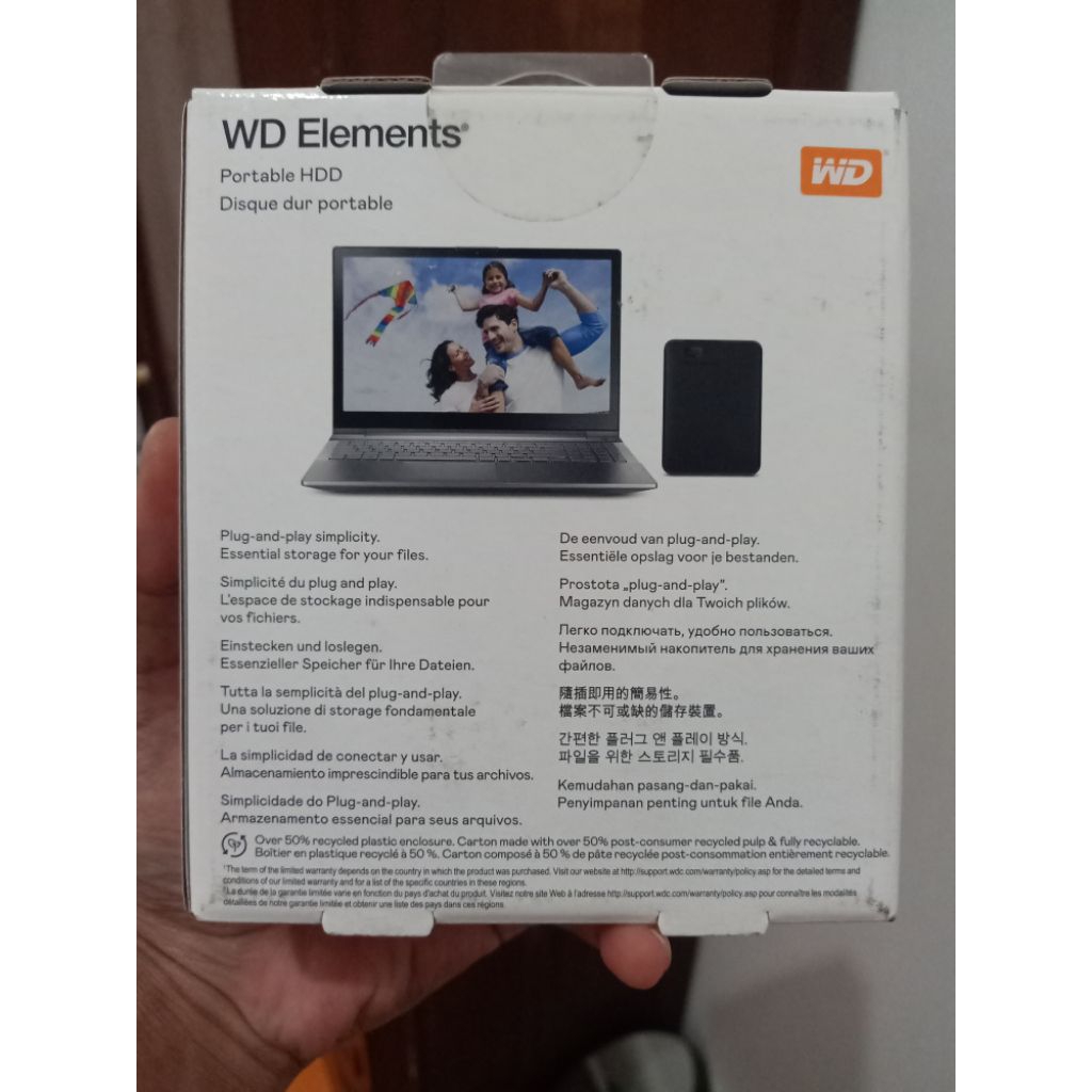 Hardisk Eksternal WD 1 TB