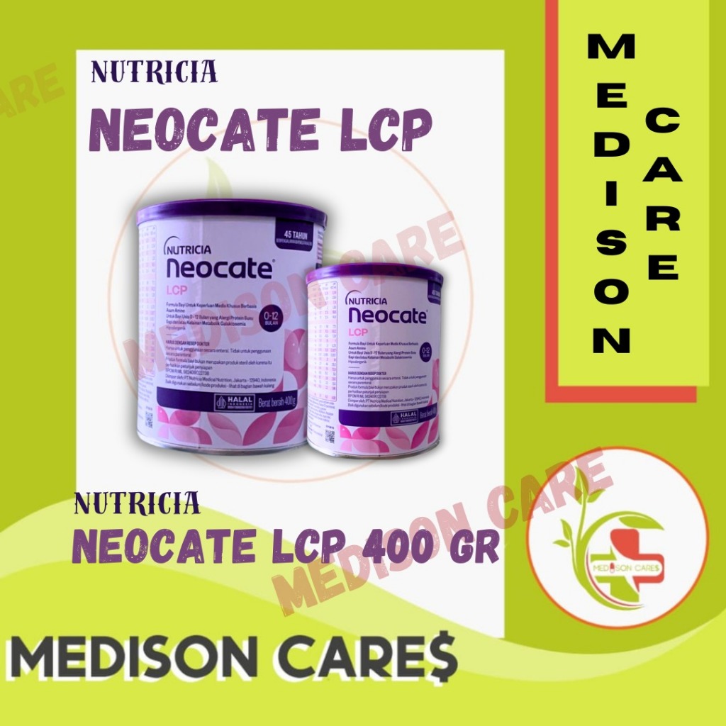 neocate LCP susu alergi |  400 gr LCP