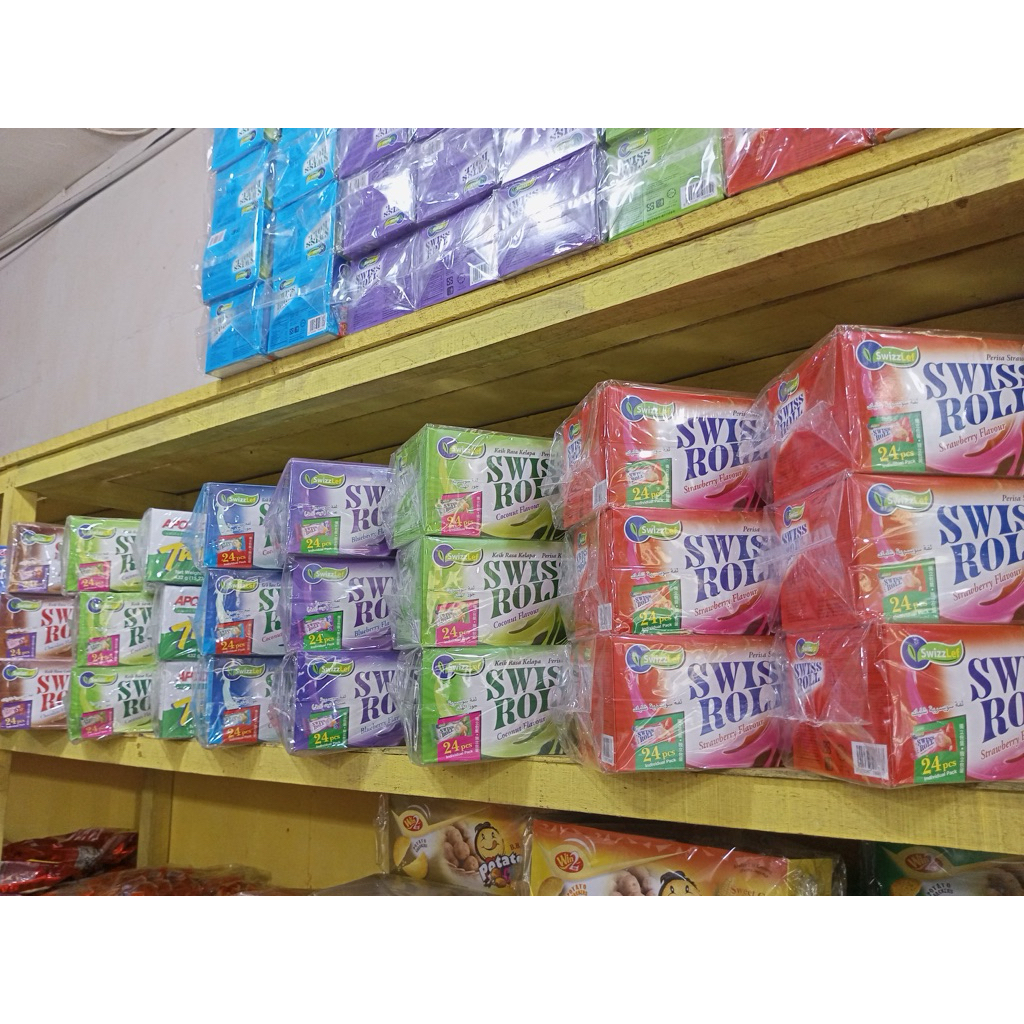 Swiss Roll Cake Berbagai Rasa