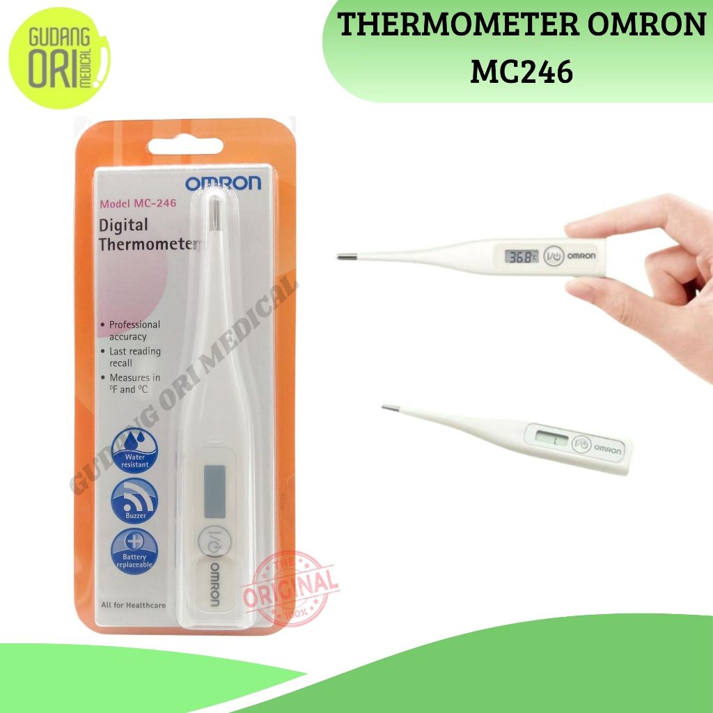 Thermometer OMRON MC 246 / Alat Pengukur suhu Badan