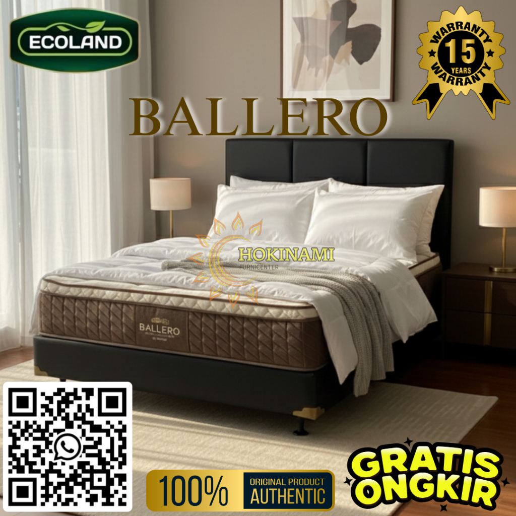 Ecoland Springbed Ballero Pocket Spring