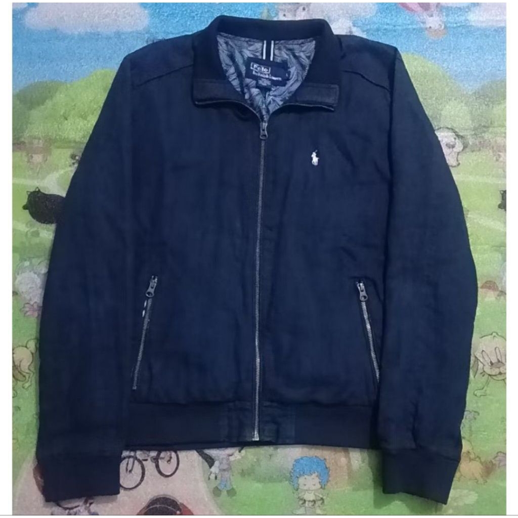 Work Jaket Casual Polo Ralph Lauren Navy