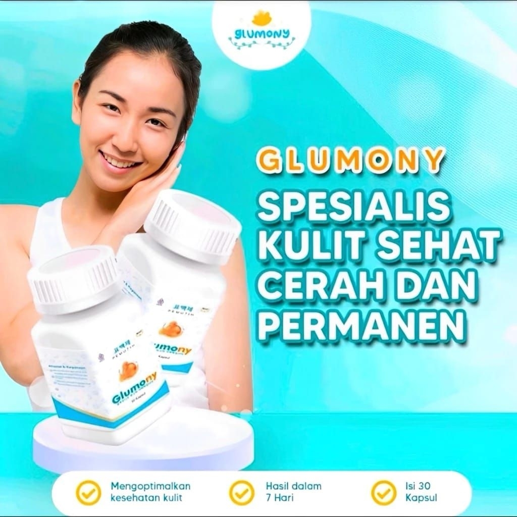 [TERLARIS] Pemutih Badan Glumony 10x Lebih Cepat Permanen