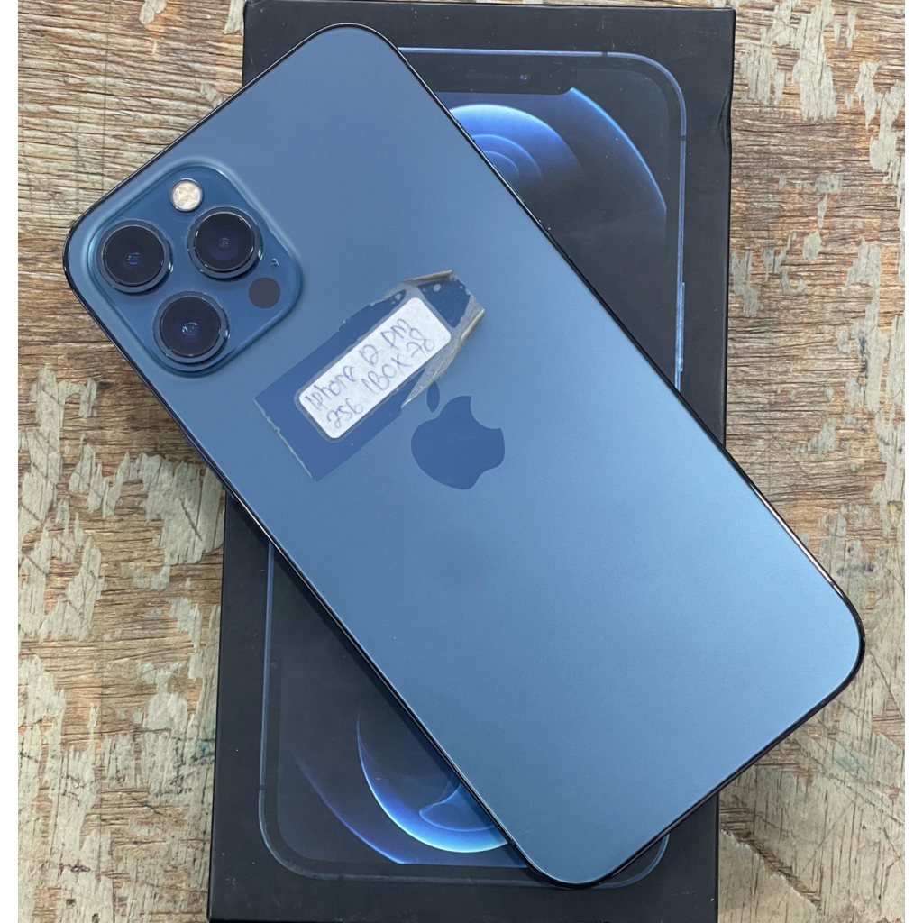 Hp Second iPhone 12 Pro Max 256GB PA/A Fullset