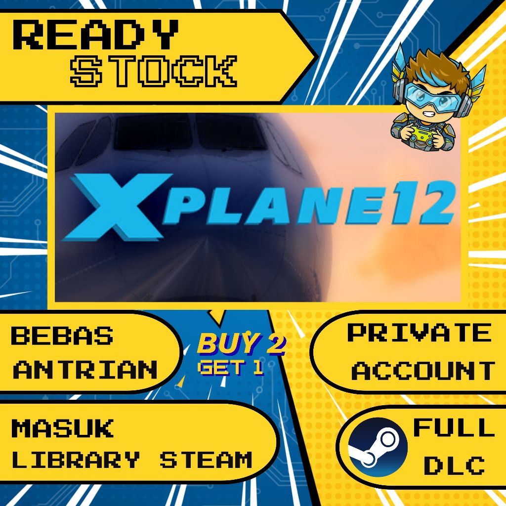 X Plane 12 Steam Private - Beli 2 Gratis 1