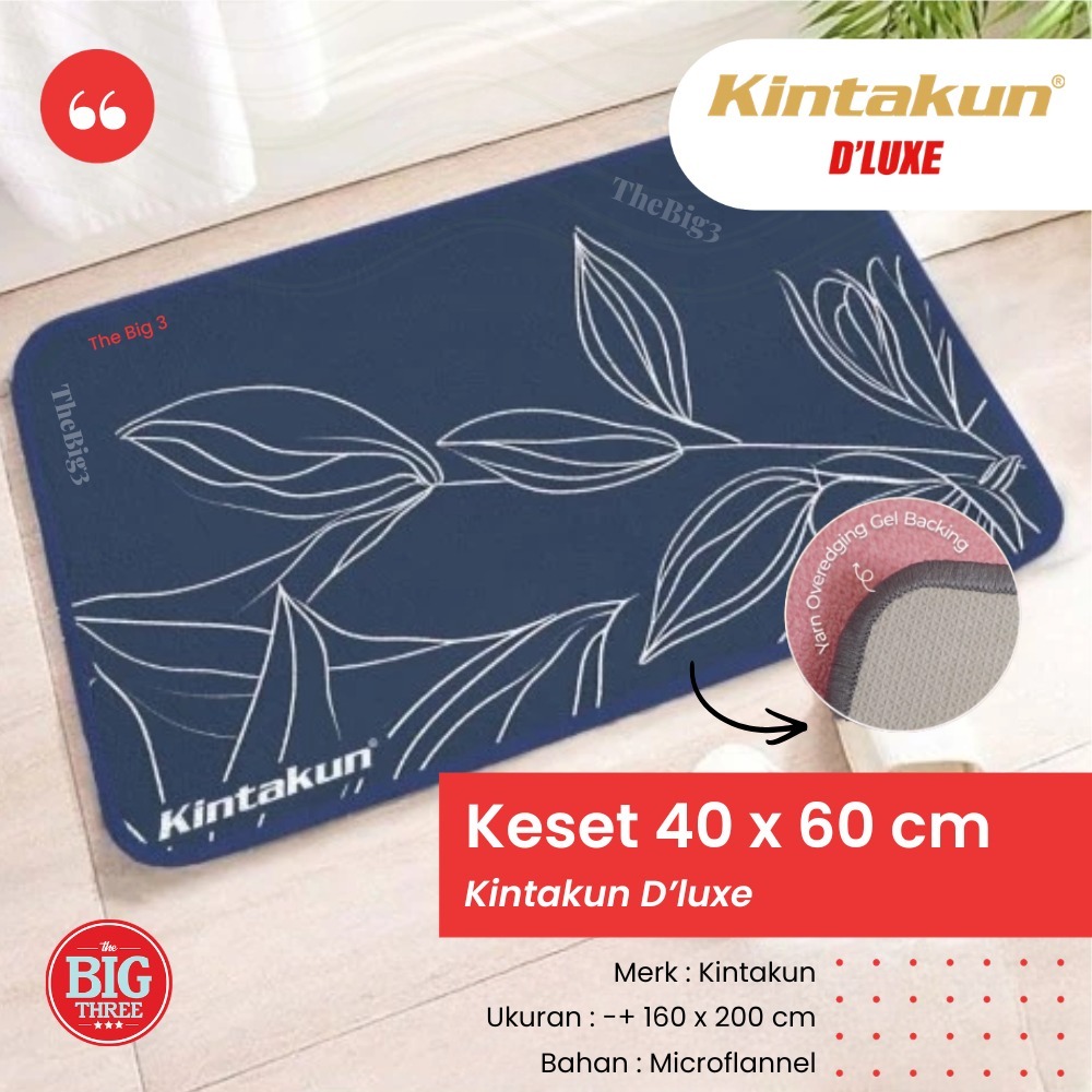 Kintakun Home Keset Anti Slip Persegi/Oval/BT21 40x60cm - TBTSPREI