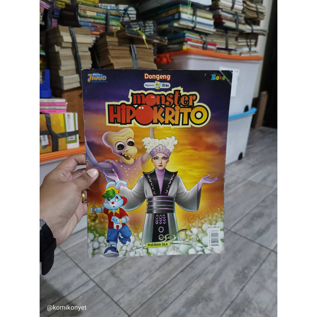 Dongeng Operet Bobo Monster Hipokrito Pustaka Bobo Ola