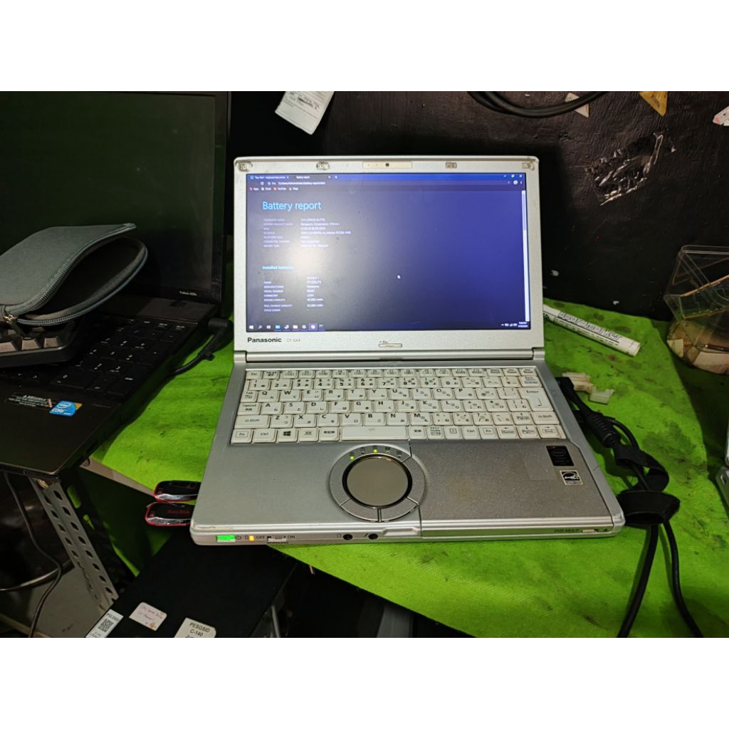 Laptop Panasonic CF - SX4 paling ringan core i5 gen 5