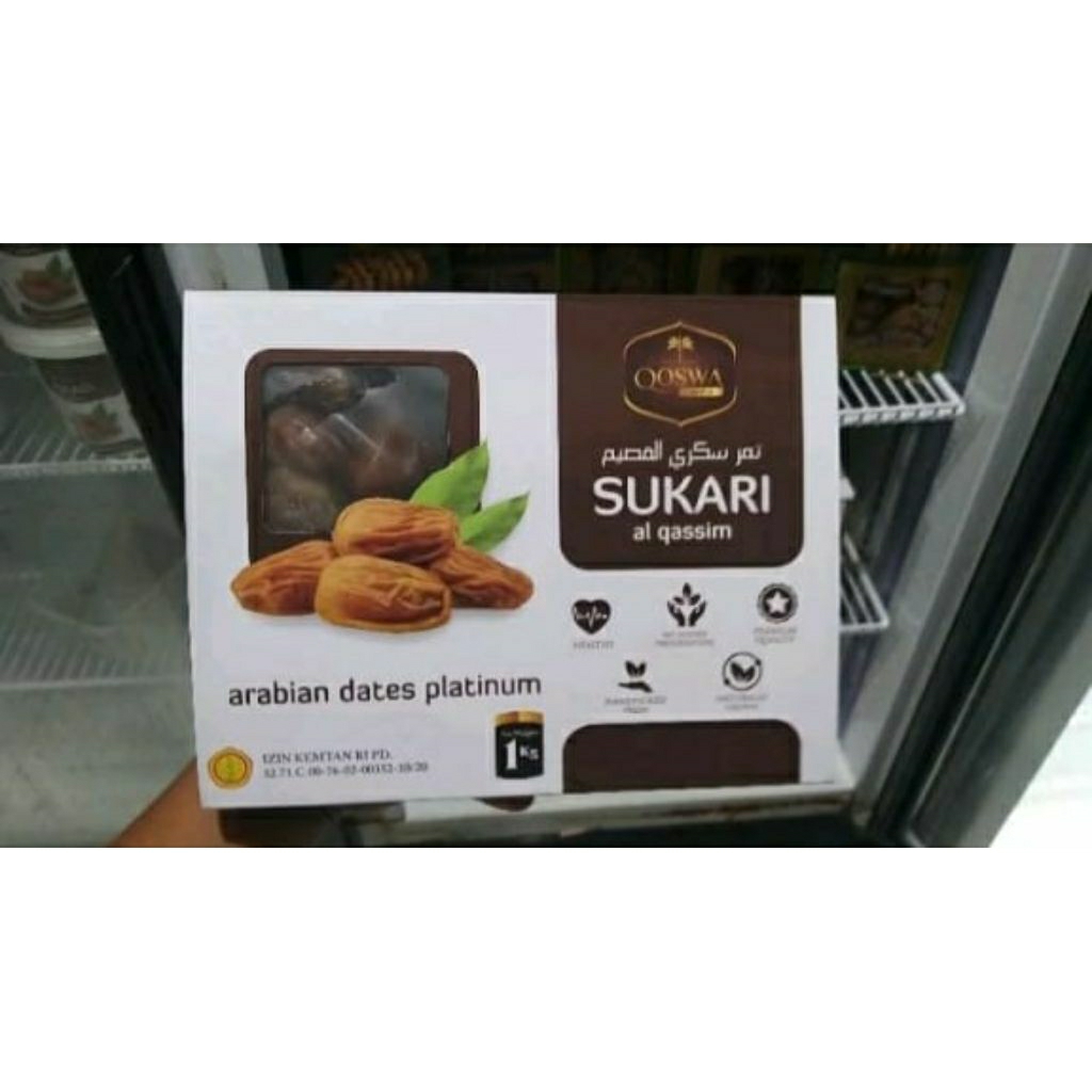 Kurma Sukari Al-Qassim Qoswa 1Kg
