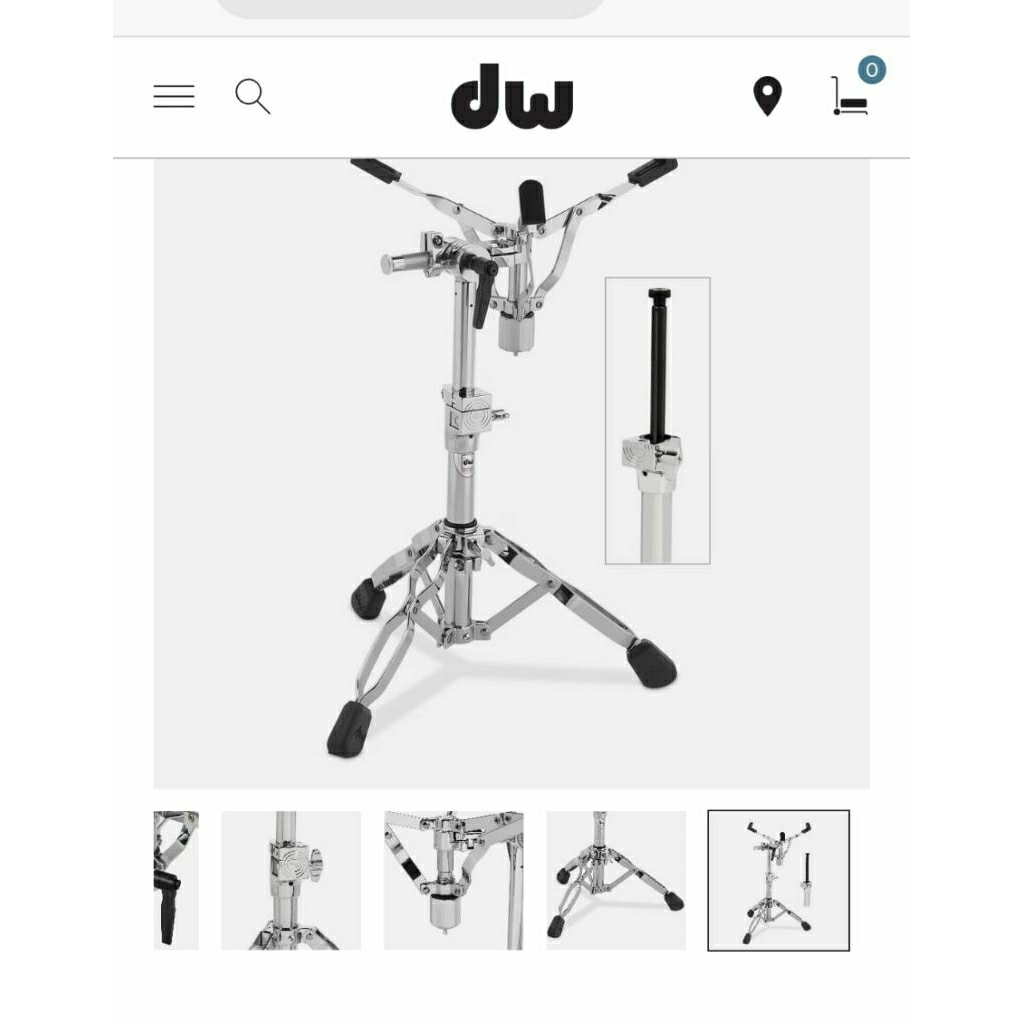 [Ready Stock] DW DWCP9300AL stand snare - 9000 SERIES AIR LIFT SNARE STAND