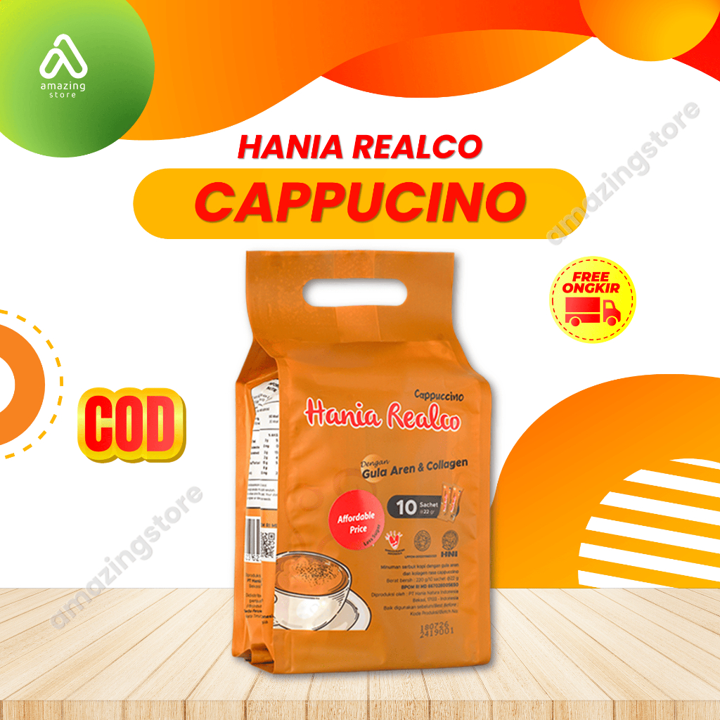 Kopi rasa cappucino + aren dan kolagen | Hania realco HNI