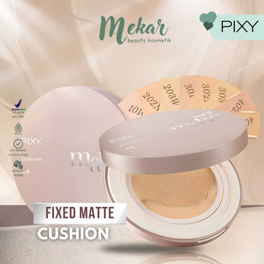 PIXY Fixed Matte Cushion | Cushion Pixy Matte Finish