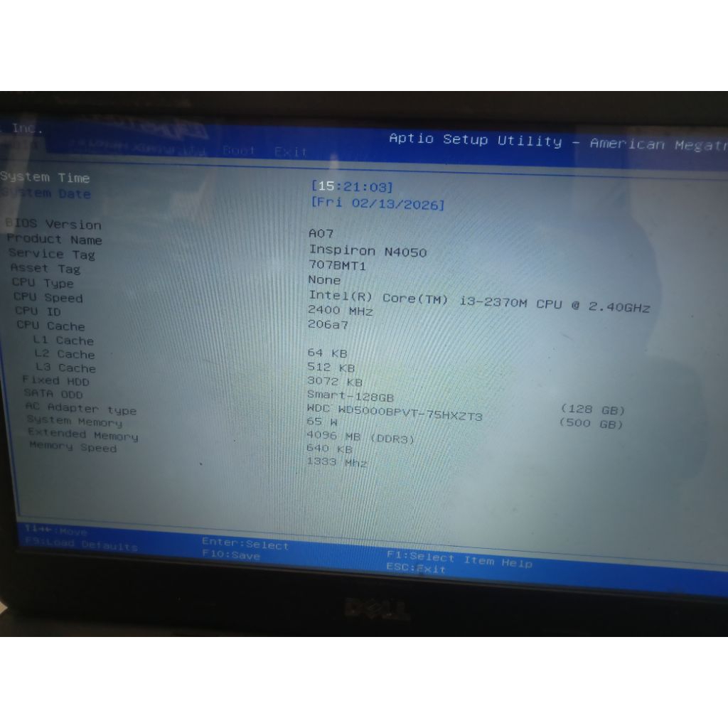 mainboard/motherboard / mobo dell Inspiron N4050