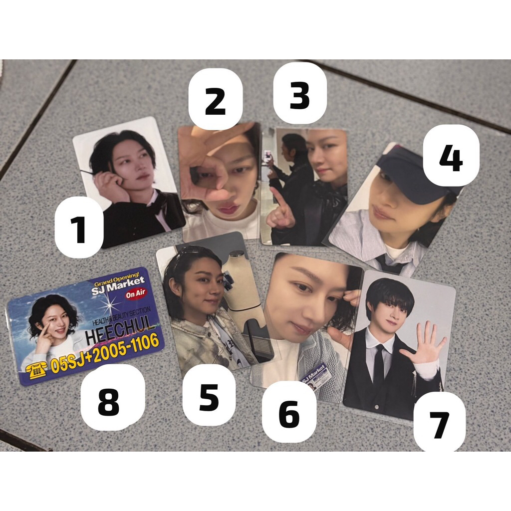 PHOTOCARD HEECHUL SUPER JUNIOR