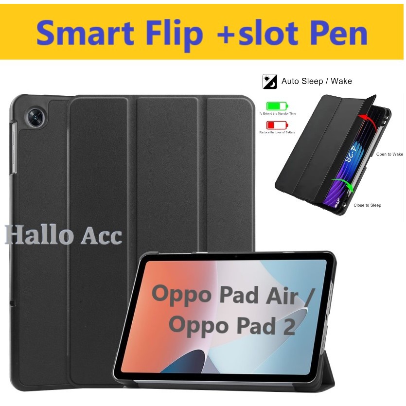 Case OPPO Pad Air OPPO Pad 2 Flip Cover Smart Case Stand Casing