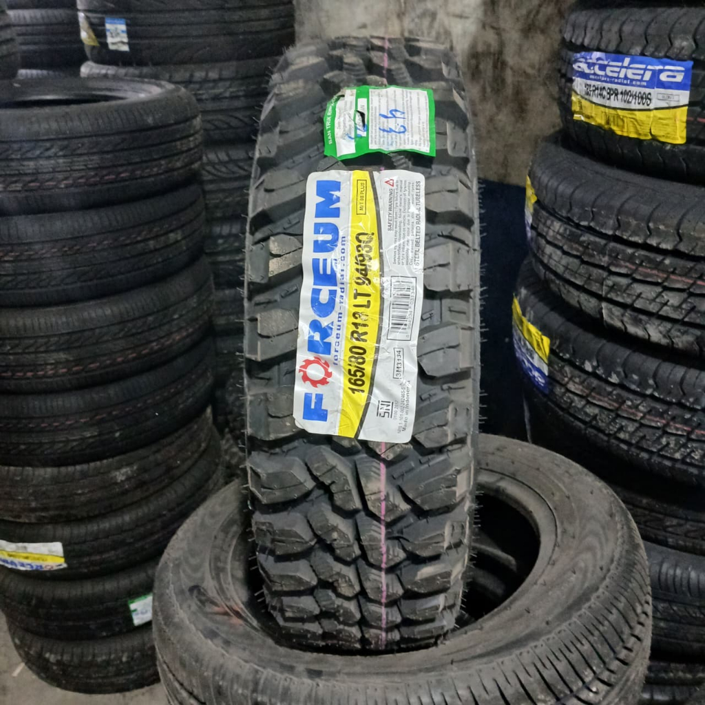Ban Mobil Bunga Pacul Ukuran 165/80 R13 Merk Forceum Ban Mobil L300, Grandmax, Carry dll