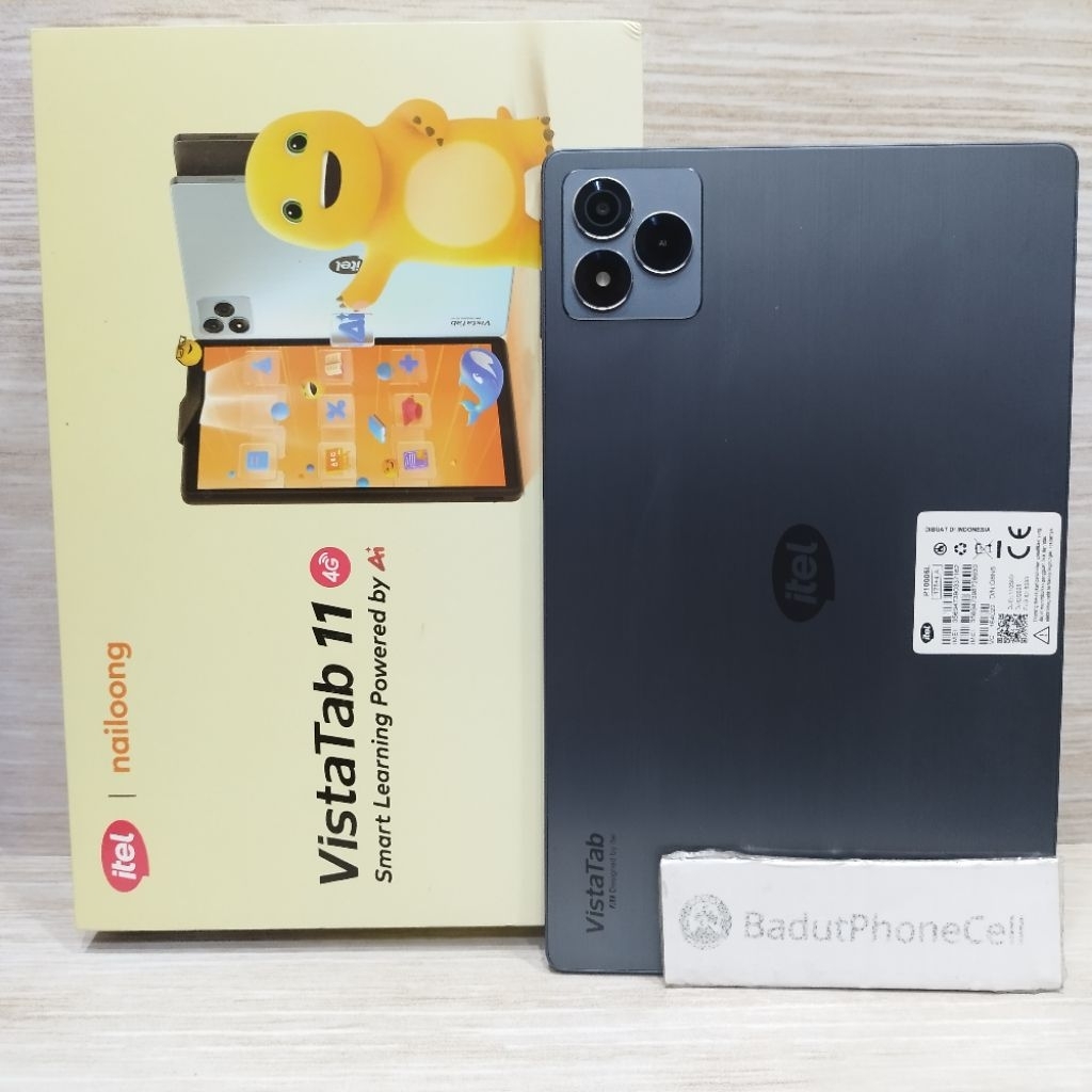 ITEL VISTATAB 11 4/128GB TAB BEKAS SECOND FULLSET