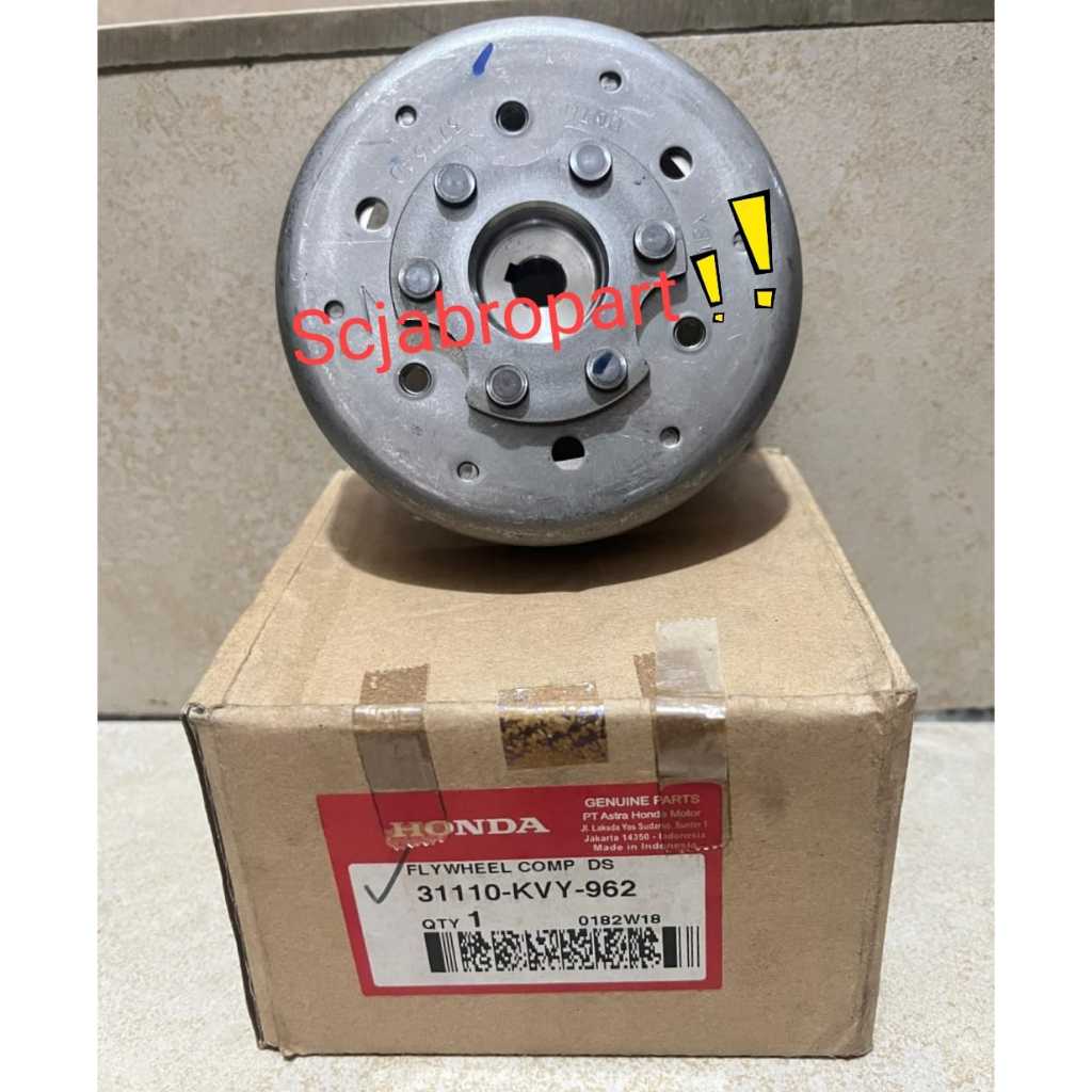 31110 KVY.....FLYWHEEL COMP HONDA BEAT CARBU ....ORI AHM