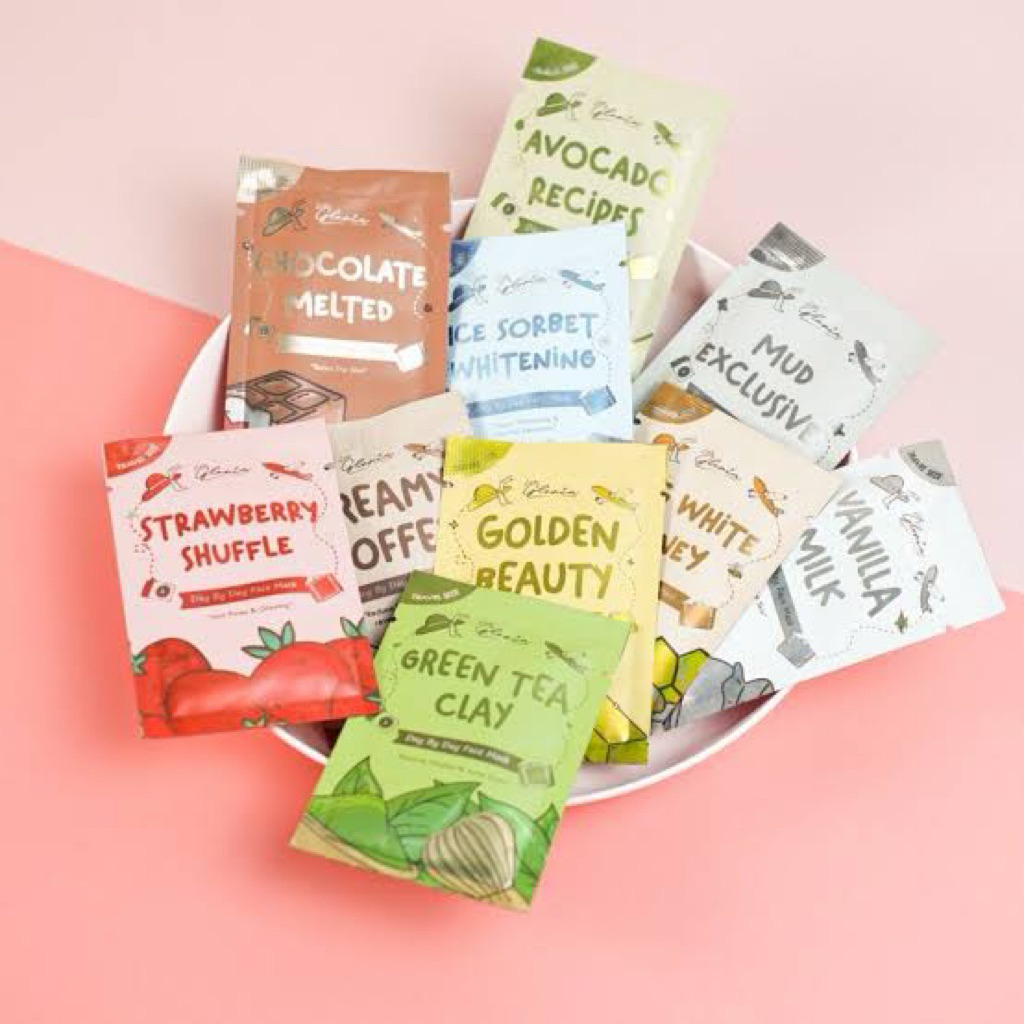 Lea Gloria Masker Wajah Organik 10 gram