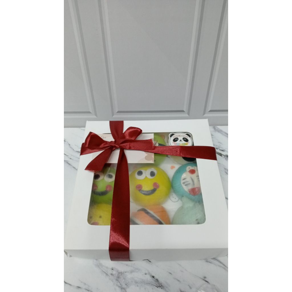 Bakpao Karakter isi 9 untuk Kado Ulang Tahun/Gift/Hampers