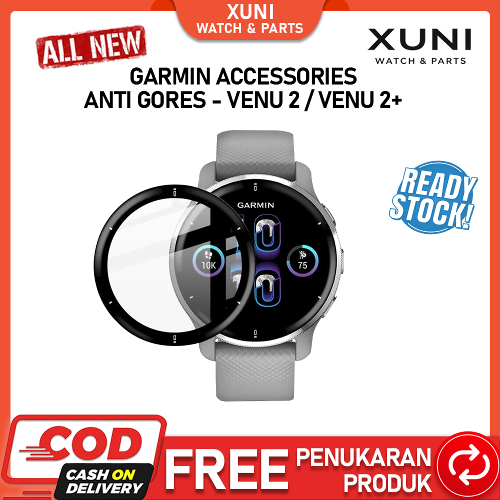 Anti Gores Garmin Venu 2 Plus Venu 2+ Antigores LCD Screen Protector Venu 2 Plus Venu 2+
